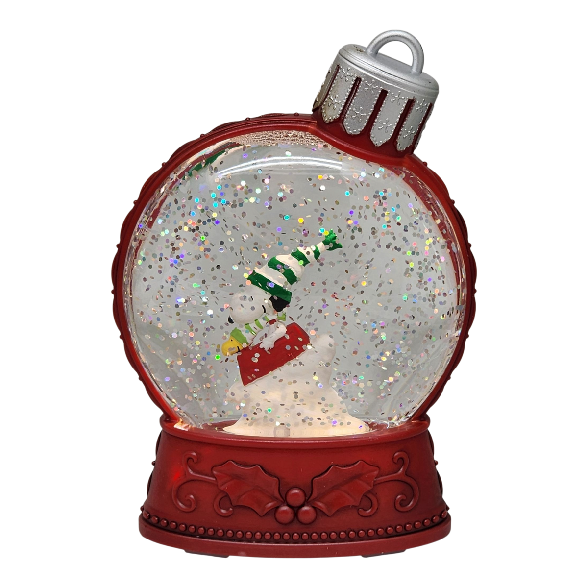Peanuts Lighted Holiday Shimmer - Snoopy and Woodstock