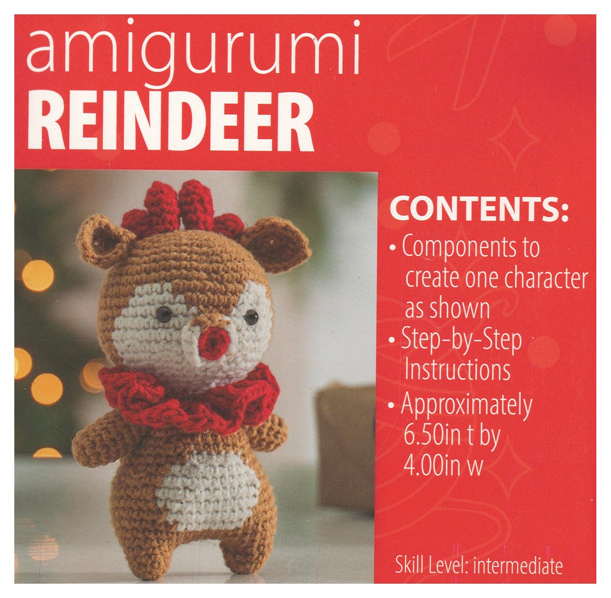Amigurumi Crochet Kit - Reindeer