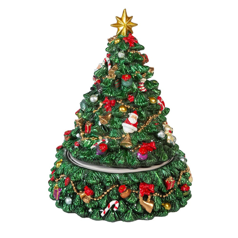 Christmas Tree Revolving Music Box