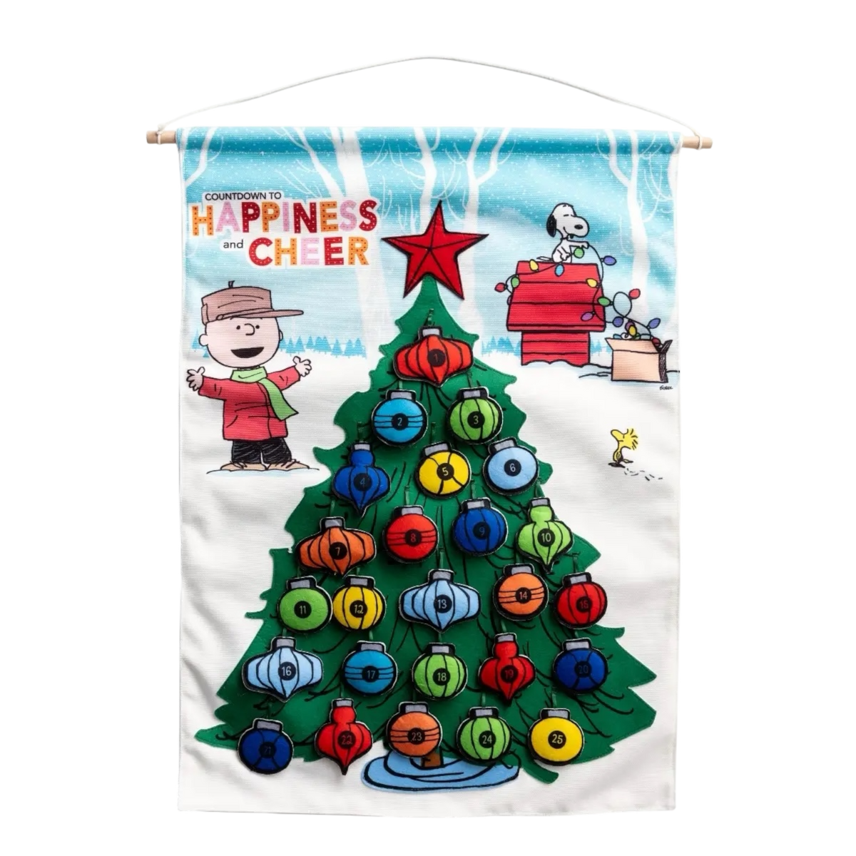 Peanuts Happiness and Cheer - Christmas Countdown