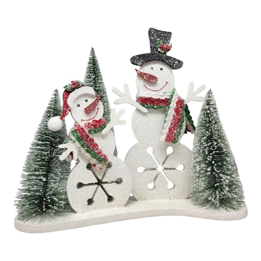 Snowman Family Figurine -