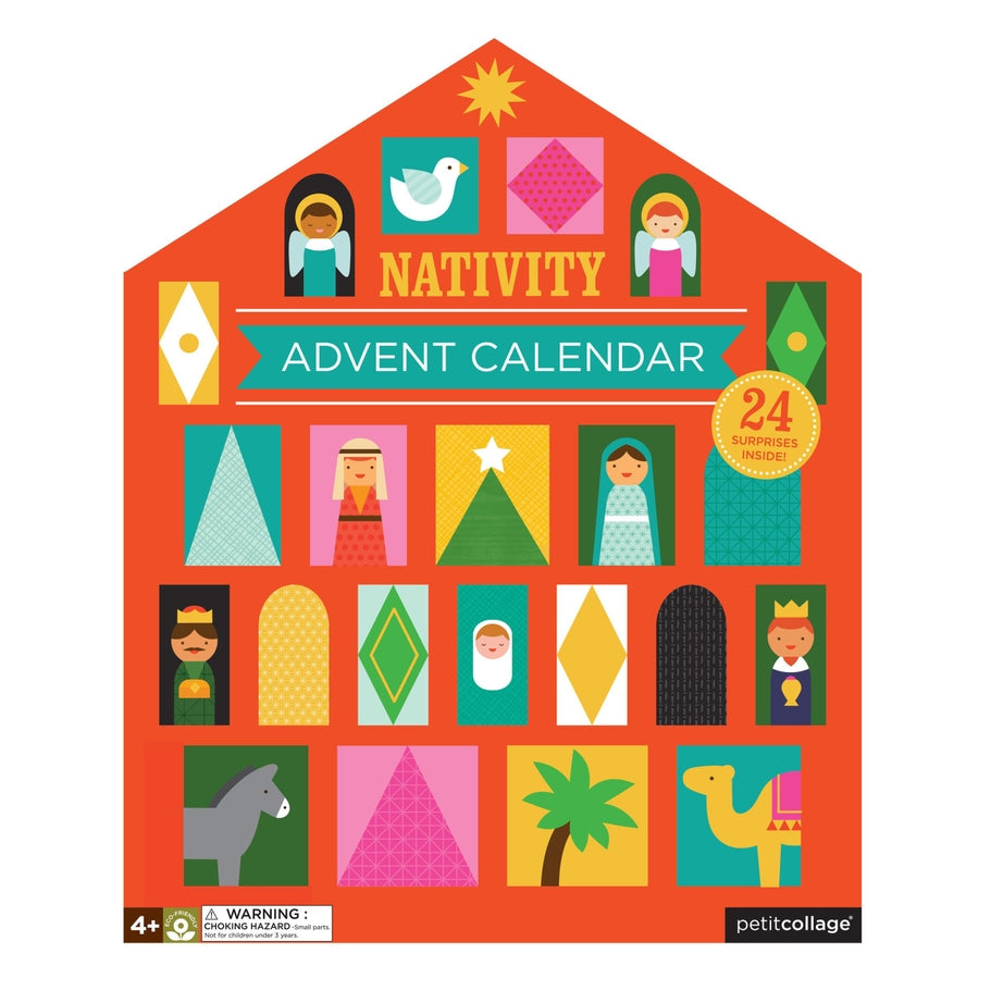 Petit Collage Nativity Advent Calendar