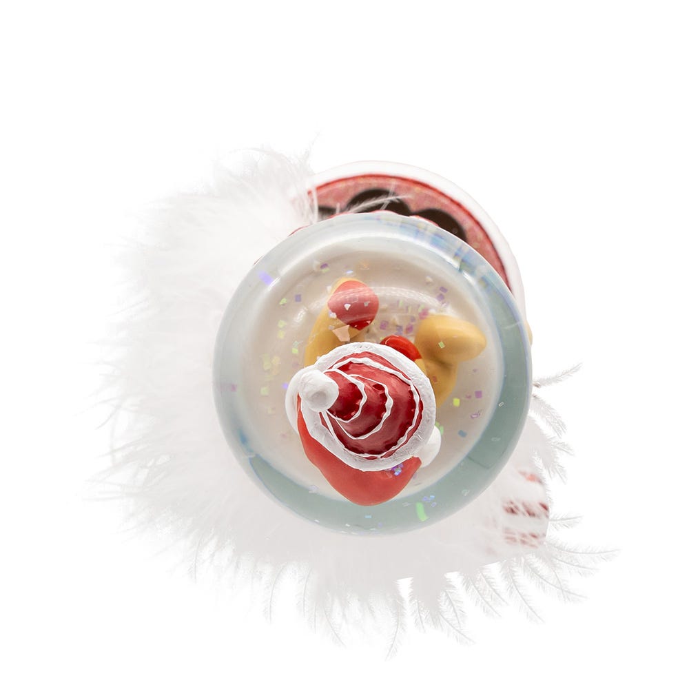Hollywood Gingerbread Water Globe Nutcracker - 10 Inch