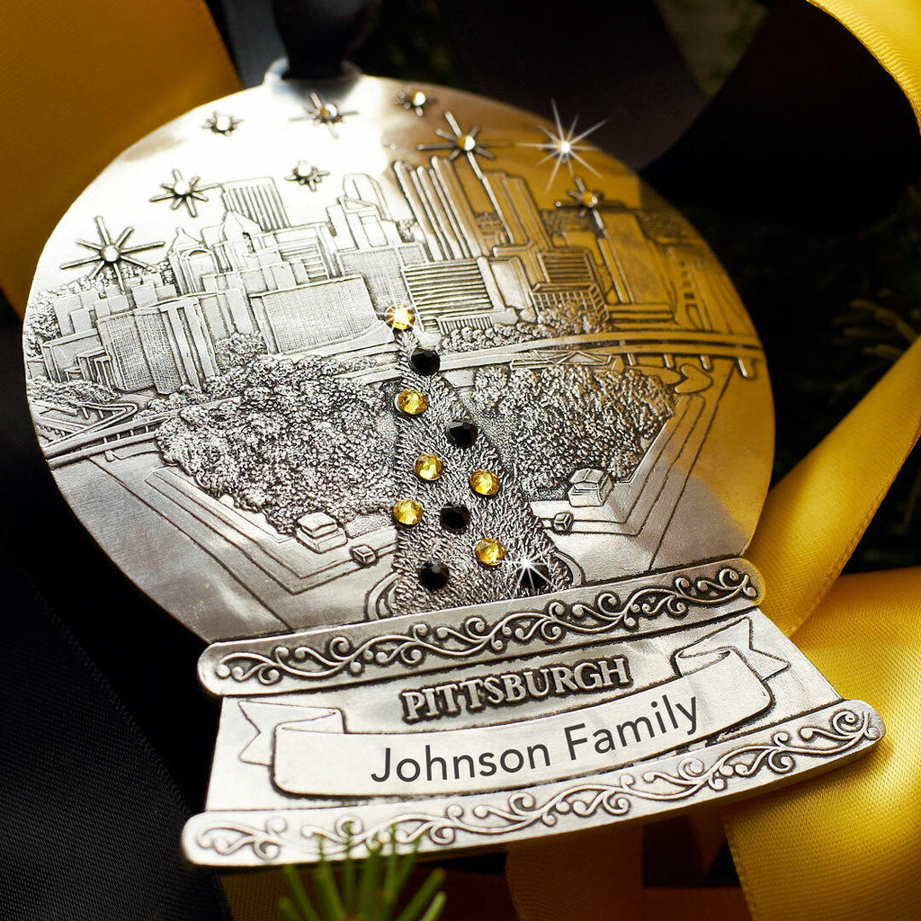 Pittsburgh Snow Globe Ornament