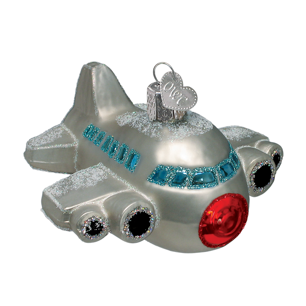 Old World Christmas Airplane