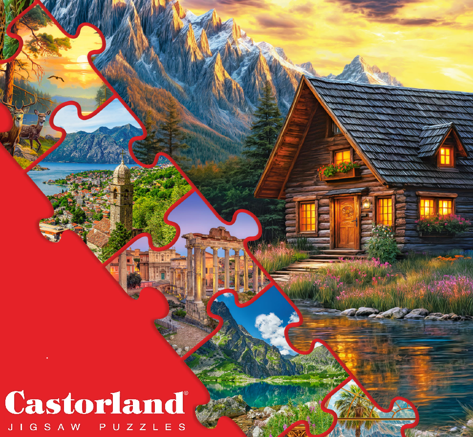 1500 Piece Jigsaw Puzzle, Rainbow of Vitamins, Vibrant & Healthy Kitchen Art Brain Teaser, gradient jigsaw, Adult Puzzle, Castorland C-152124-2