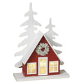 Festive Winter Wonderland Light-Up House
