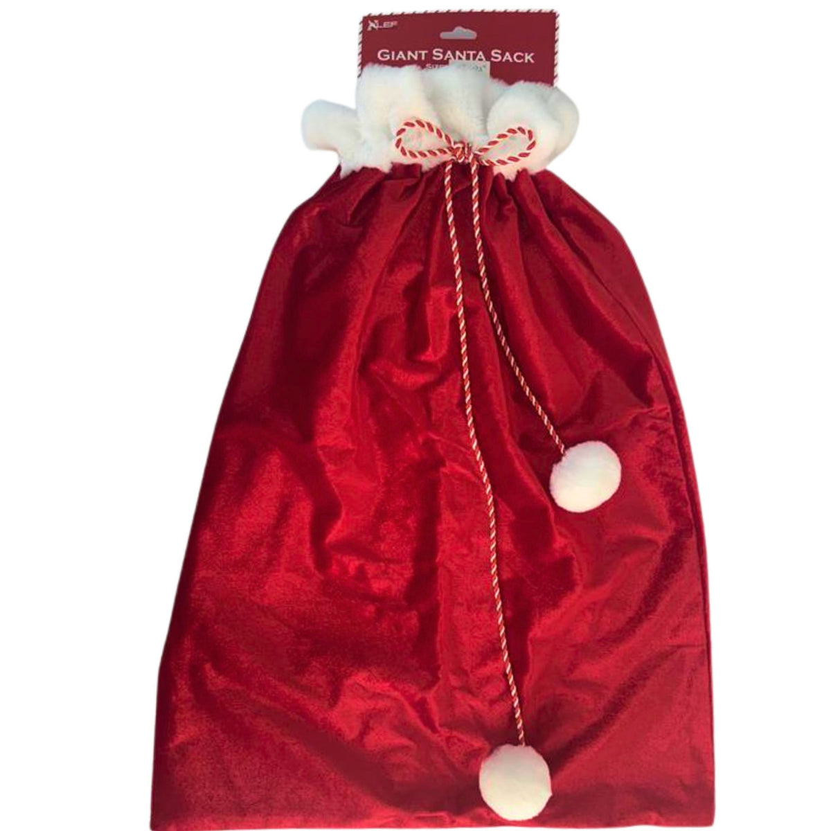 Red Velvet Santa Sack