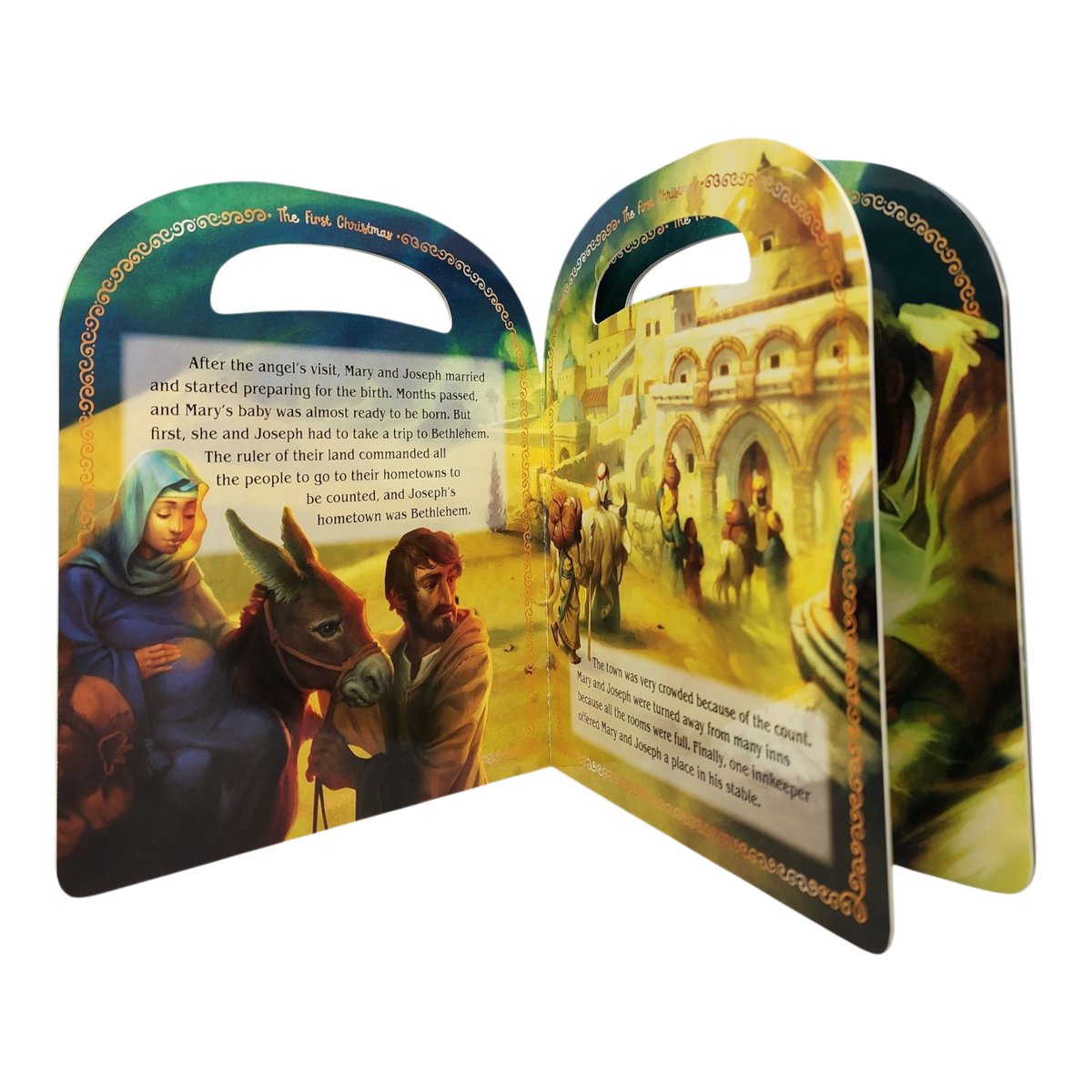 The First Christmas - Board Book with Handle