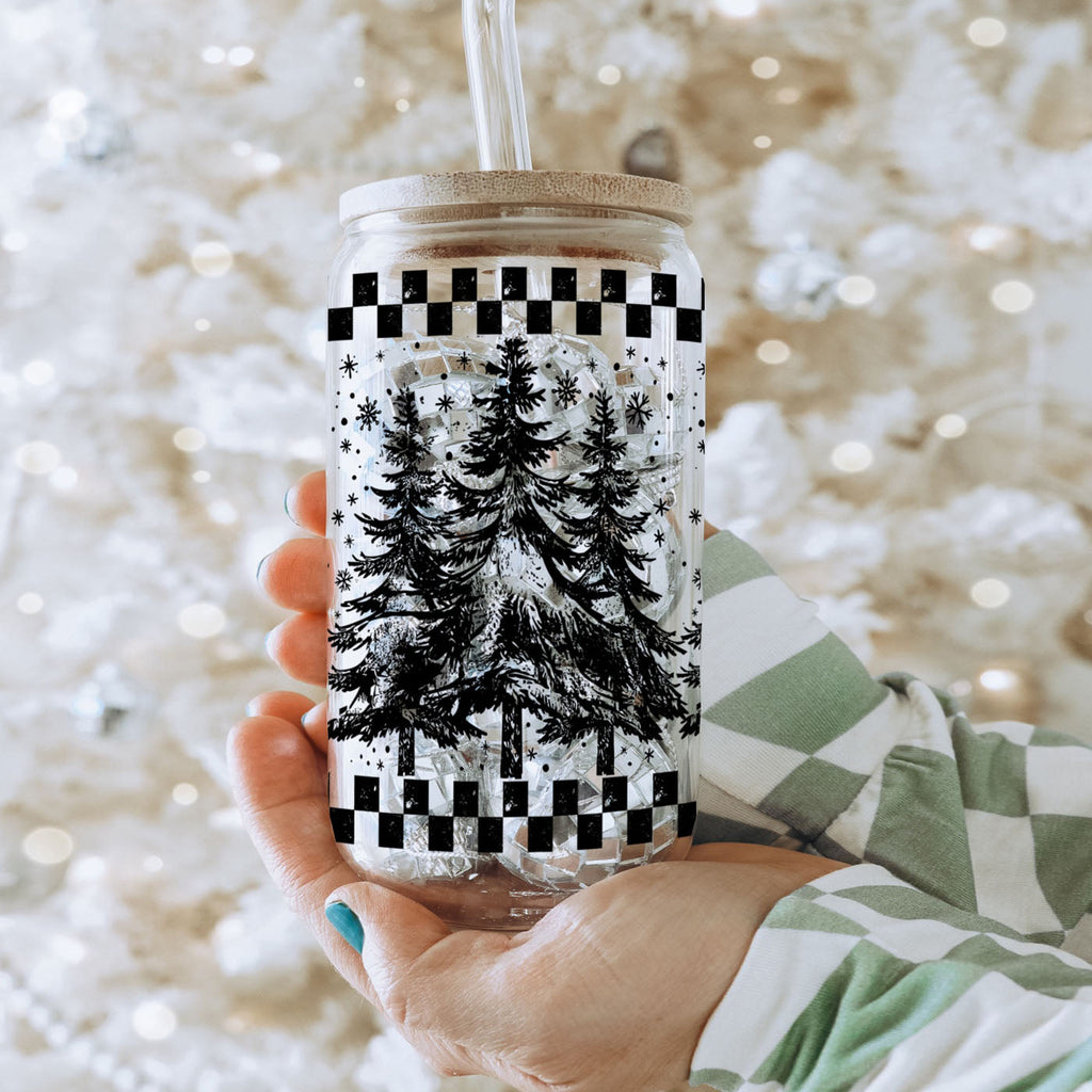 Retro Christmas Tree 17oz