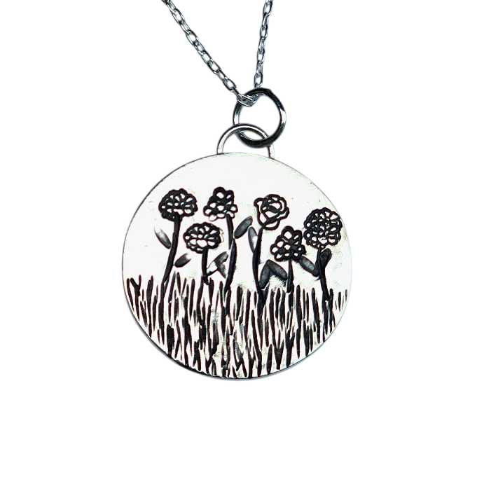 Personalized Birth Flower Necklace
