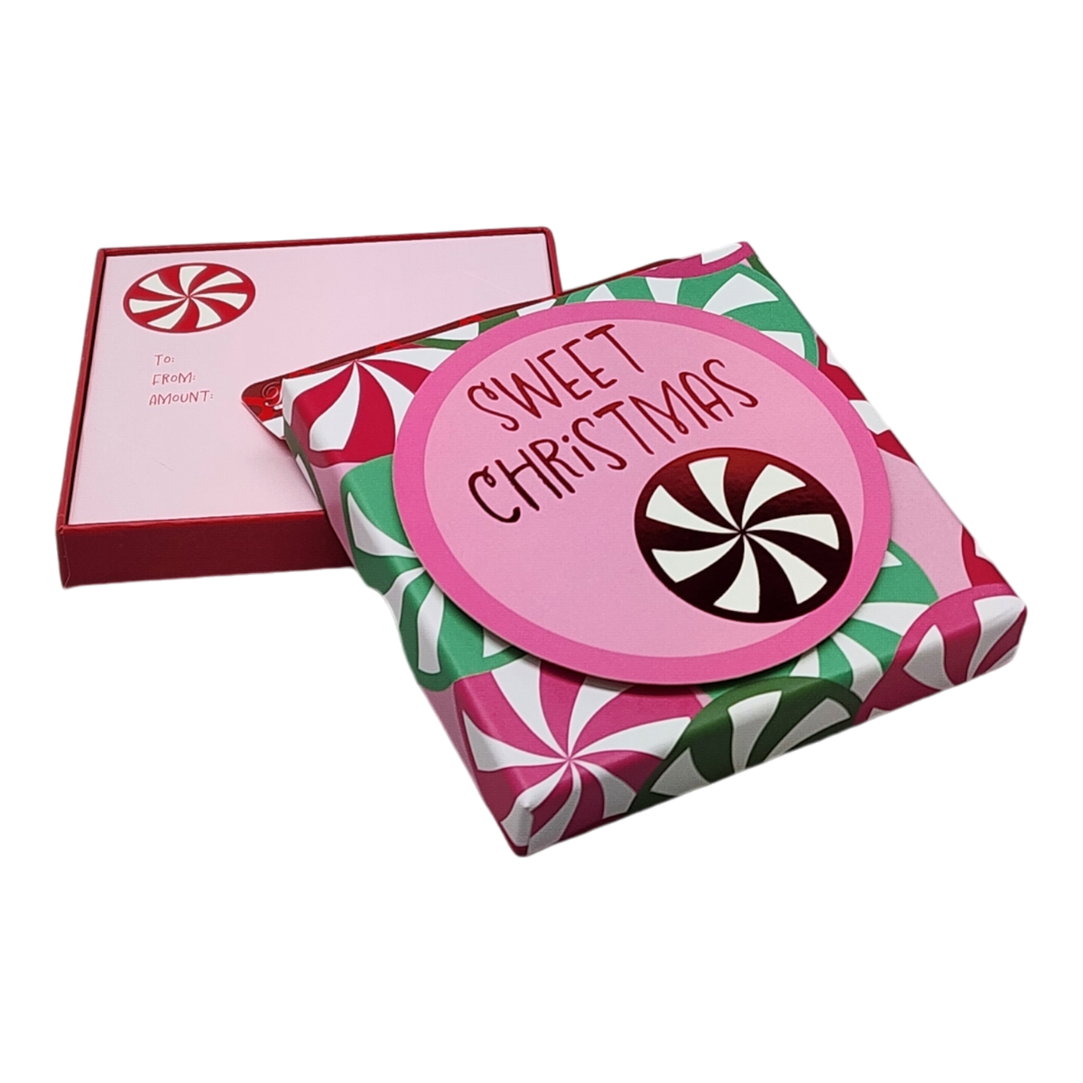Gift Card Box - Square - Sweet Christmas