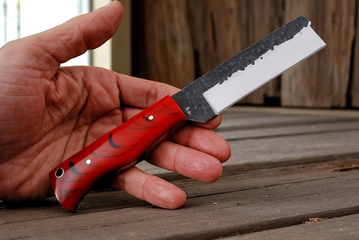 Cowboy Bull Cutter Knife with Resin Handle