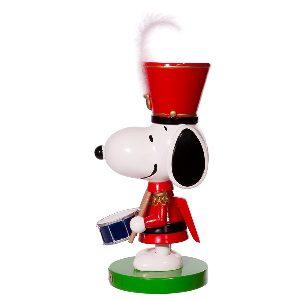 10" Peanuts Snoopy the Drummer Nutcracker