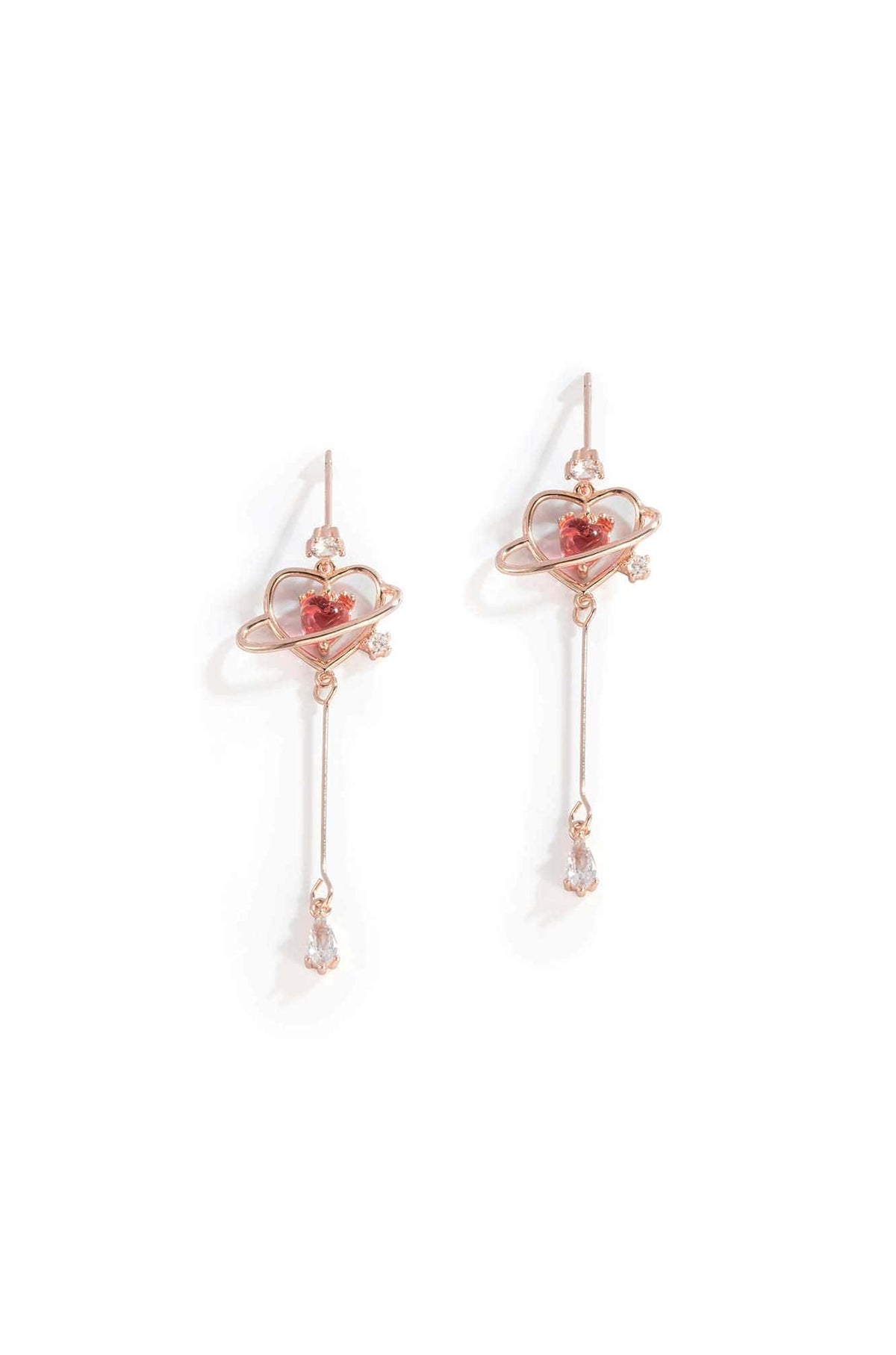 Sailor Moon Heart Drop Earrings