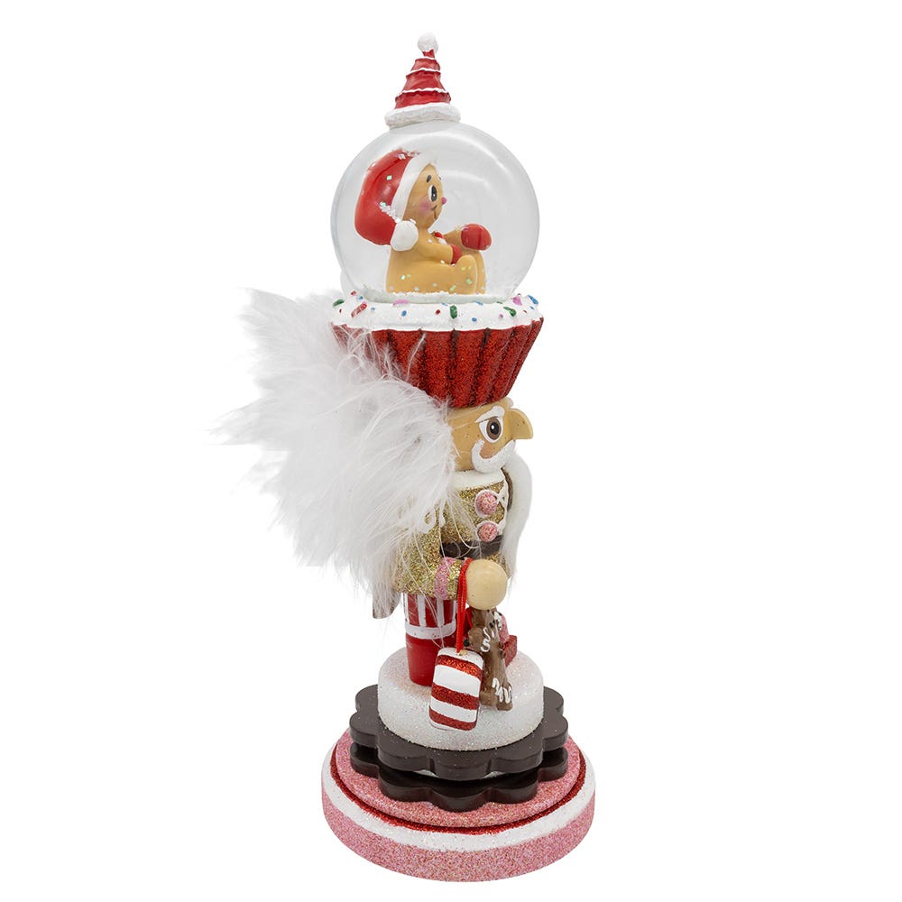 Hollywood Gingerbread Water Globe Nutcracker - 10 Inch