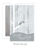 Elegant Box Card Collection – Winter Birds