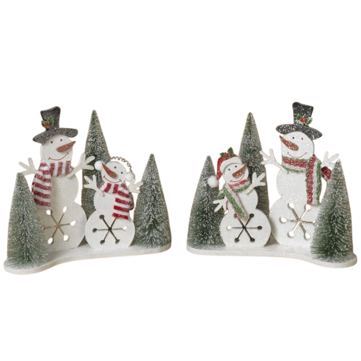 Snowman Family Figurine -