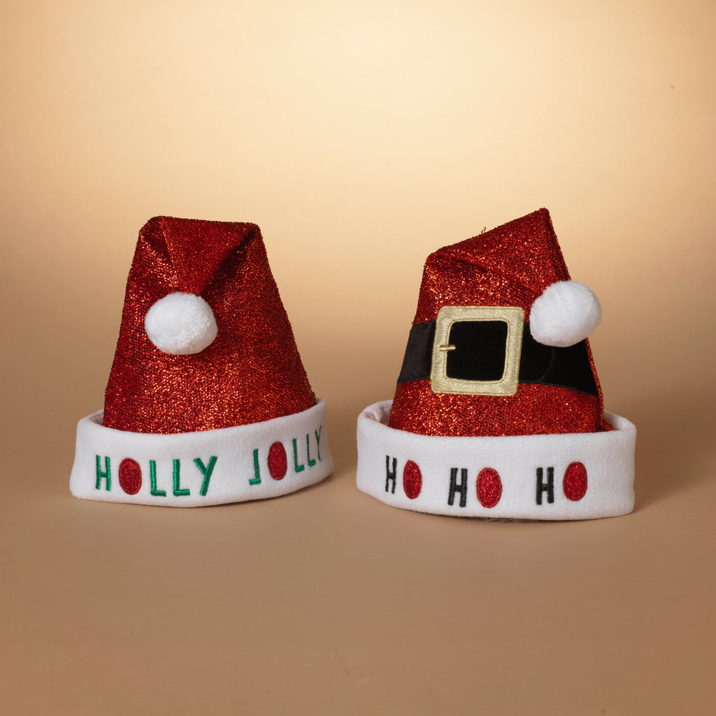 Metallic Santa Hat -