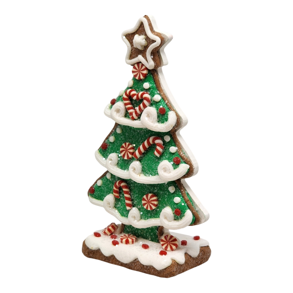 Gingerbread Christmas Tree - 6 Inch -