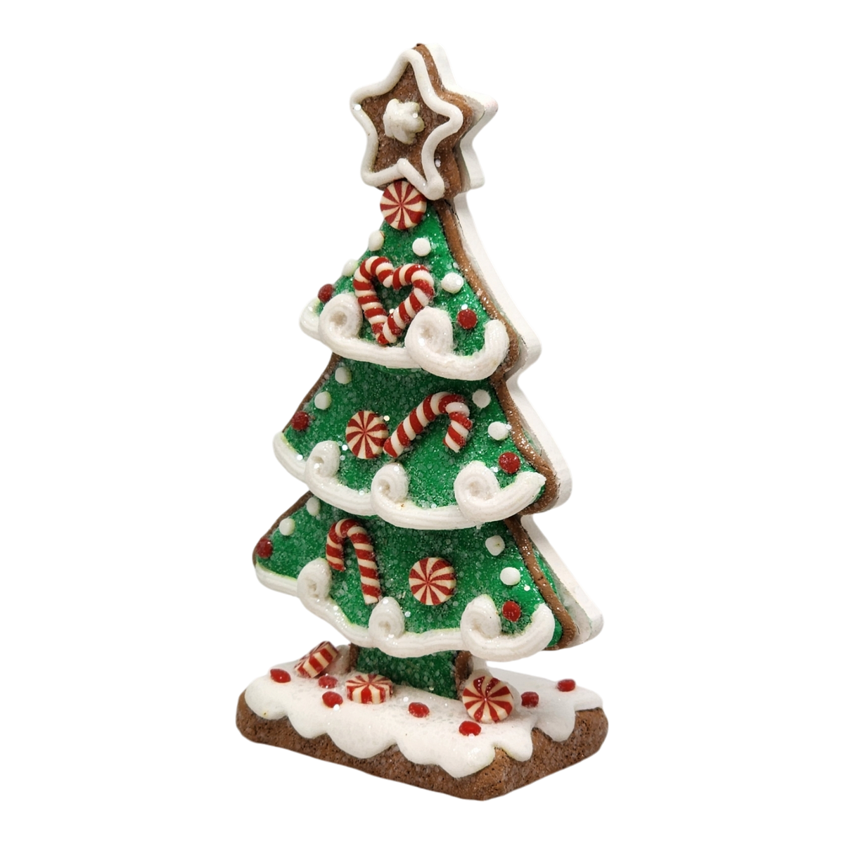 Gingerbread Christmas Tree - 6 Inch -