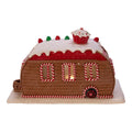 Gingerbread Junction Camper LED Table Piece
