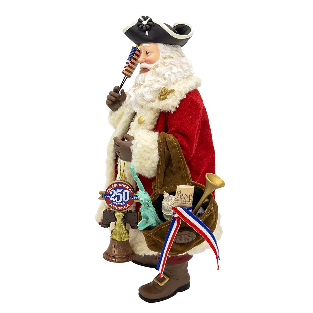 250th Anniversary of America Musical Santa - 11 Inch