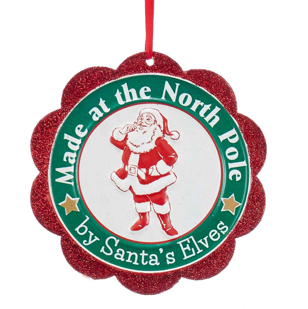 Santa Seal of Approval Ornament - Santa's Express
