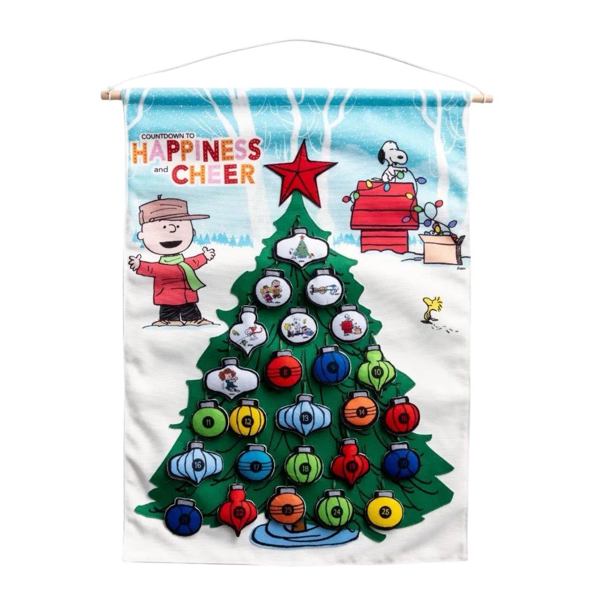 Peanuts Happiness and Cheer - Christmas Countdown