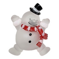 Acrylic LED Christmas Pin - Snowman