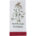 Meet Me Under The Mistletoe Dishtowel