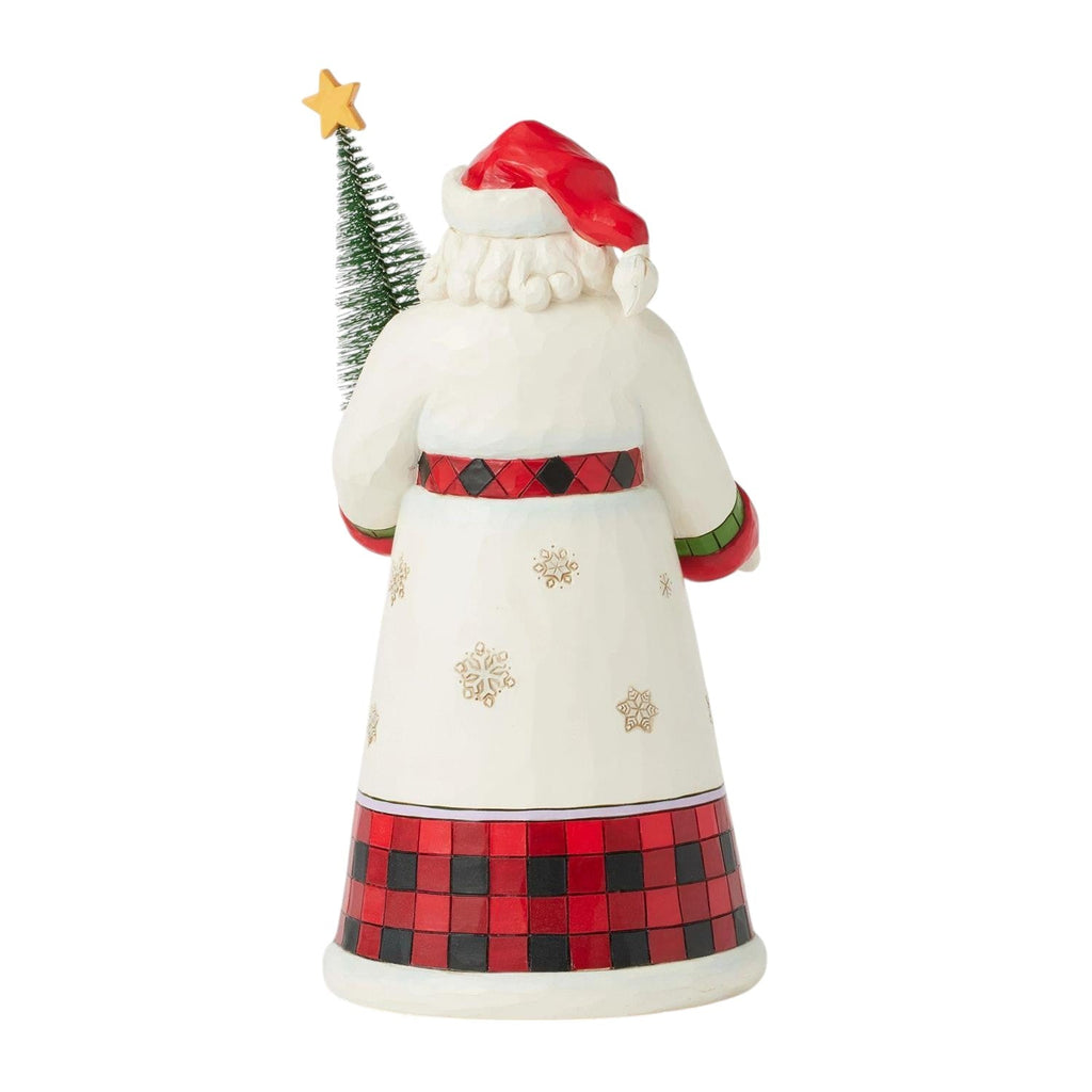 Highland Glen Santa with Potted Sisal Tree