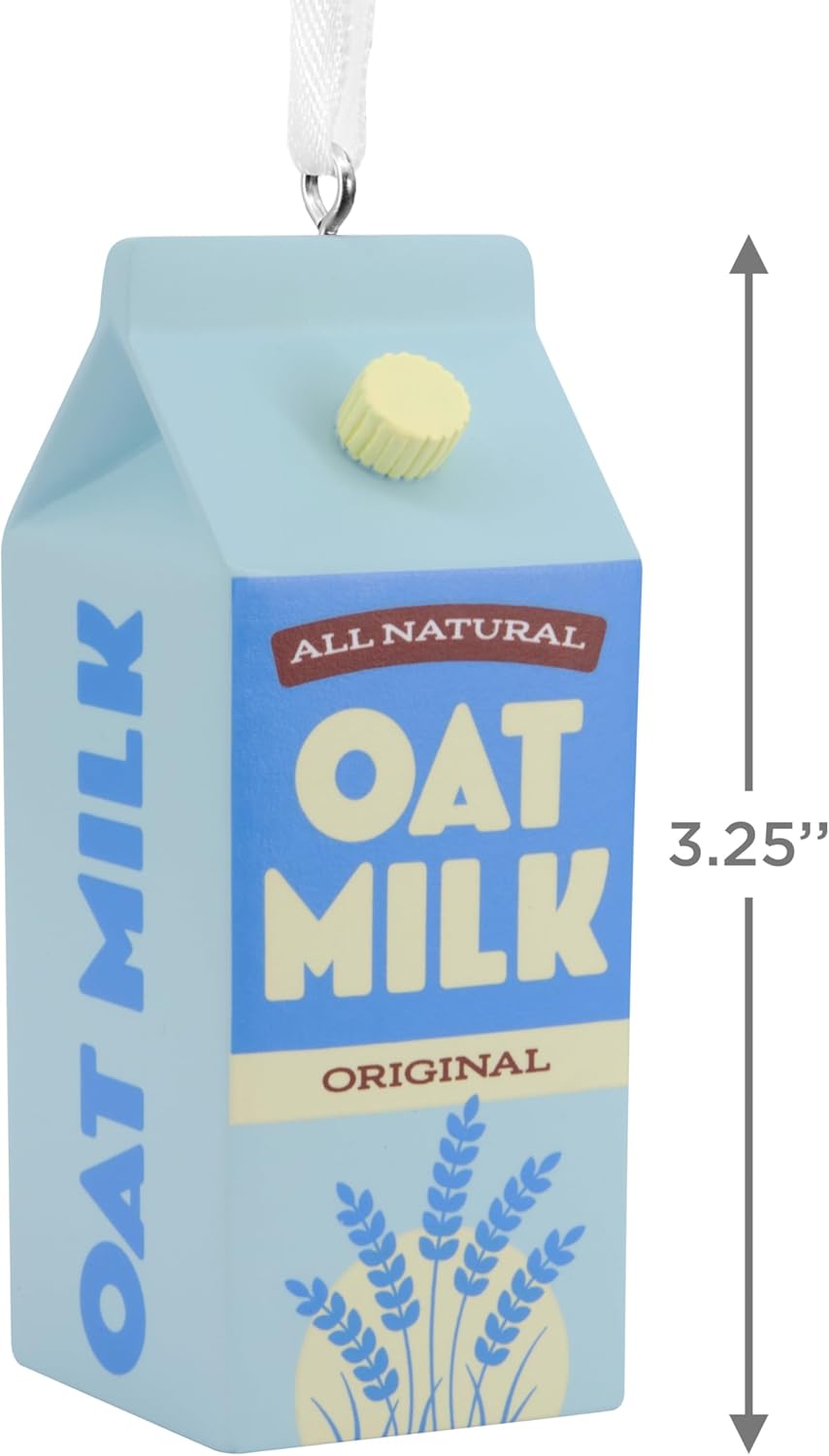 Oat Milk Hallmark Christmas Ornament