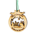 Merry Christmas in Shelburne Vermont Ornament