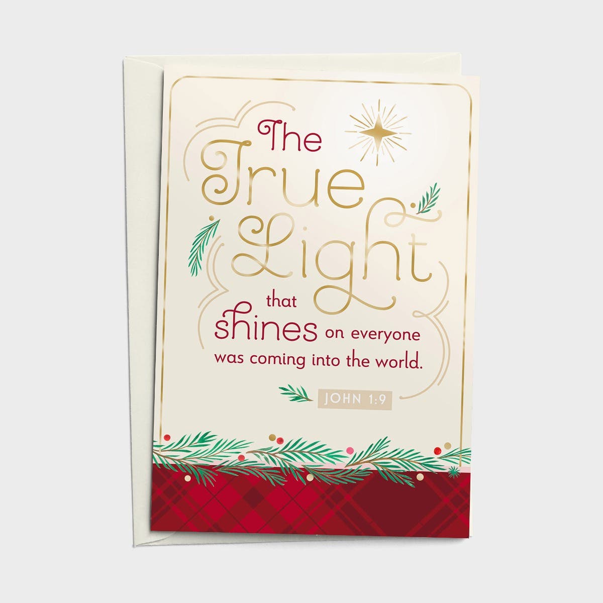 True Light - 18 Christmas Boxed Cards and Envelopes - Special Edition 5-Panel