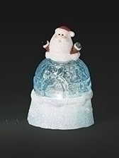 LED Igloo Snowglobe - Santa