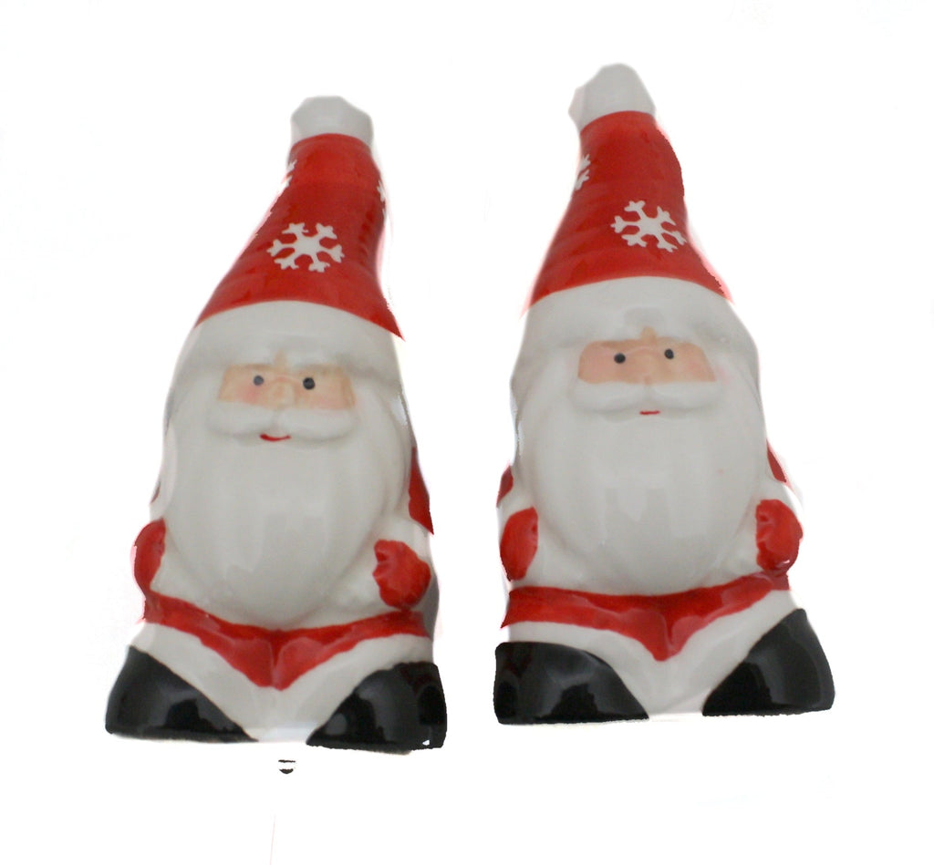 Ceramic Santa Salt and Pepper Set