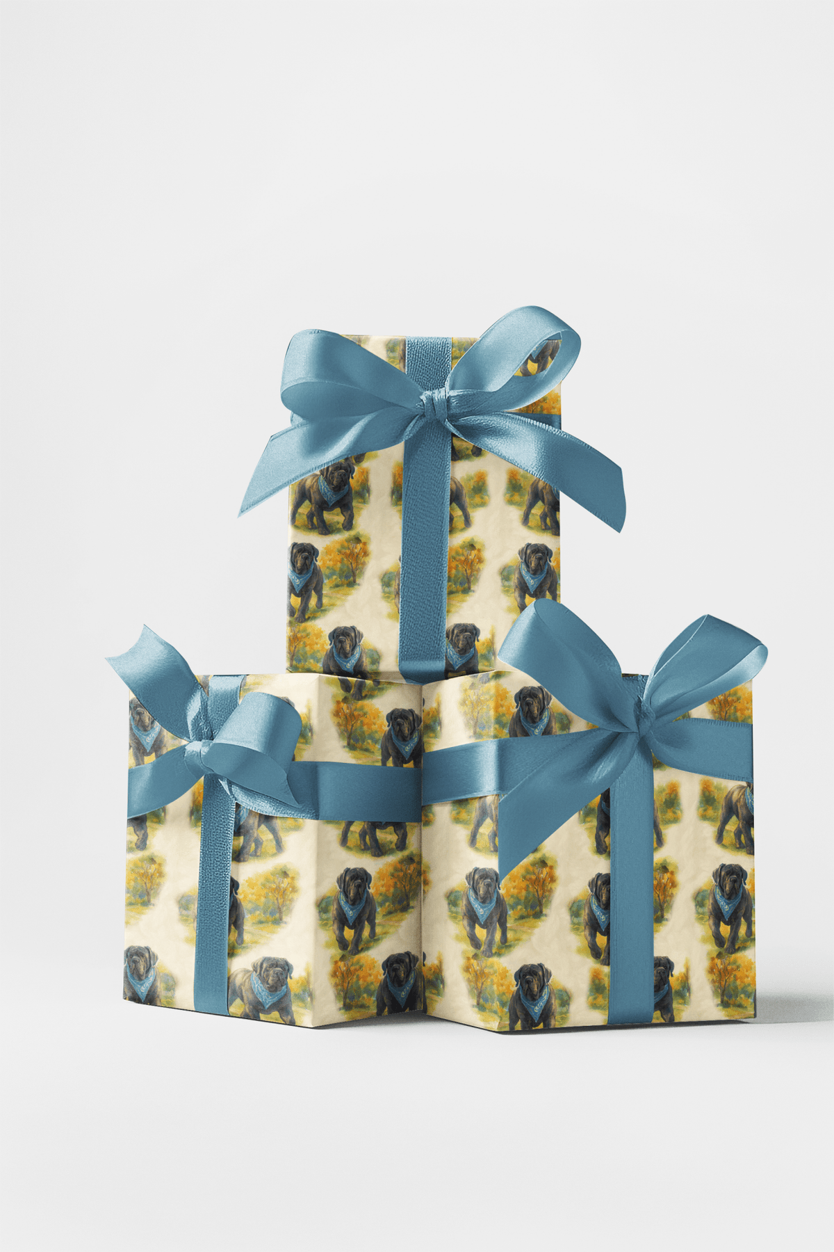 Mastiff Moments Wrapping Paper