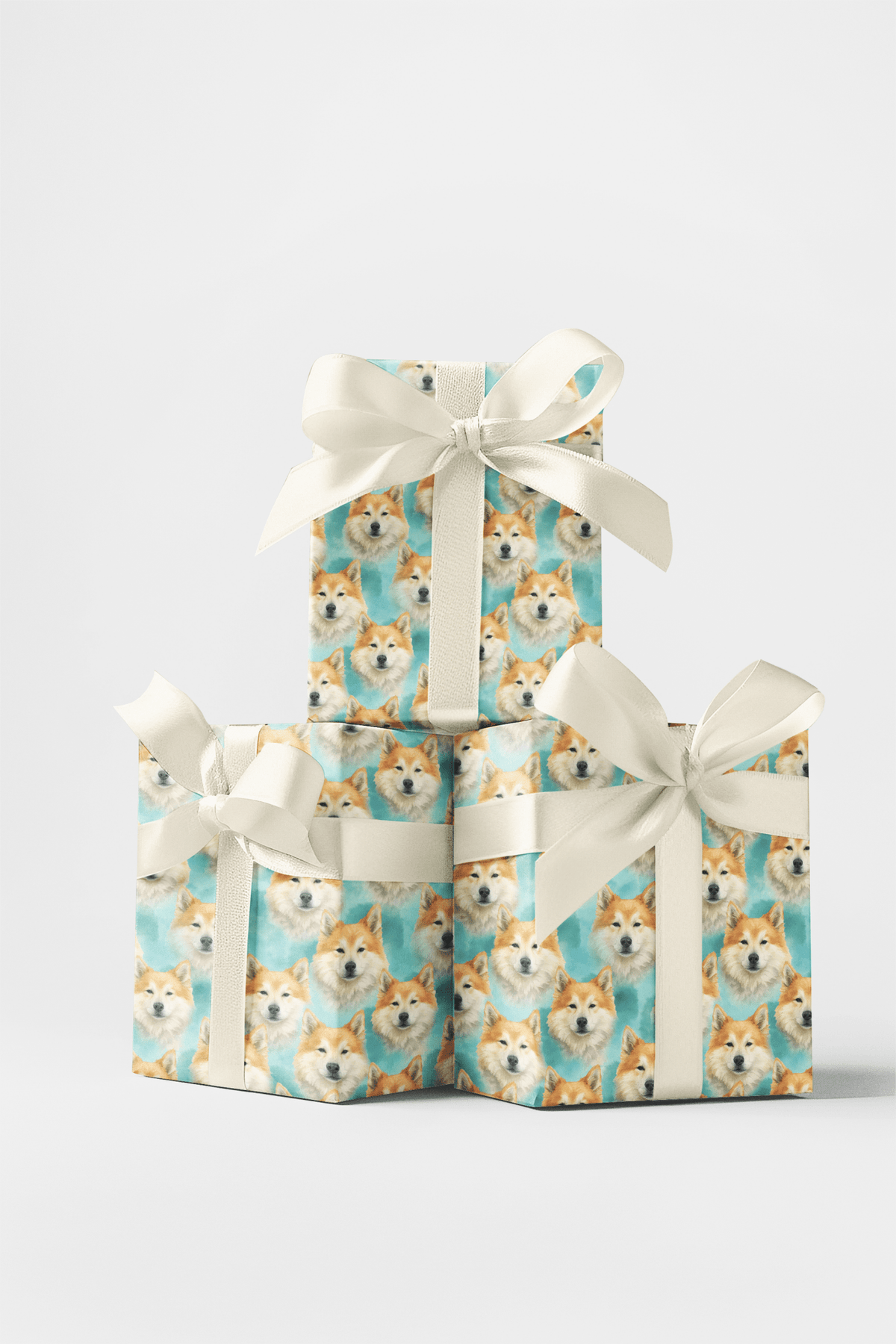 Frost & Fur Wrapping Paper