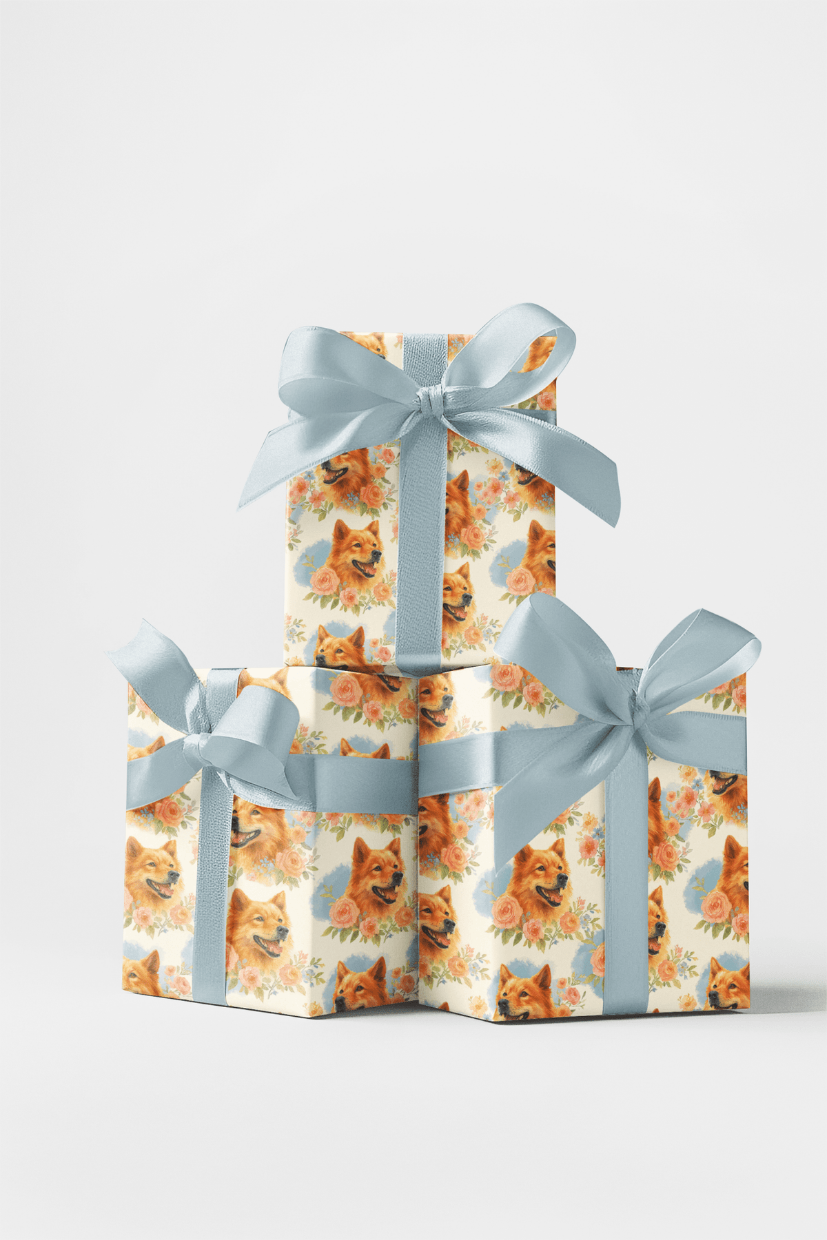 Finnish Rose Glow Wrapping Paper