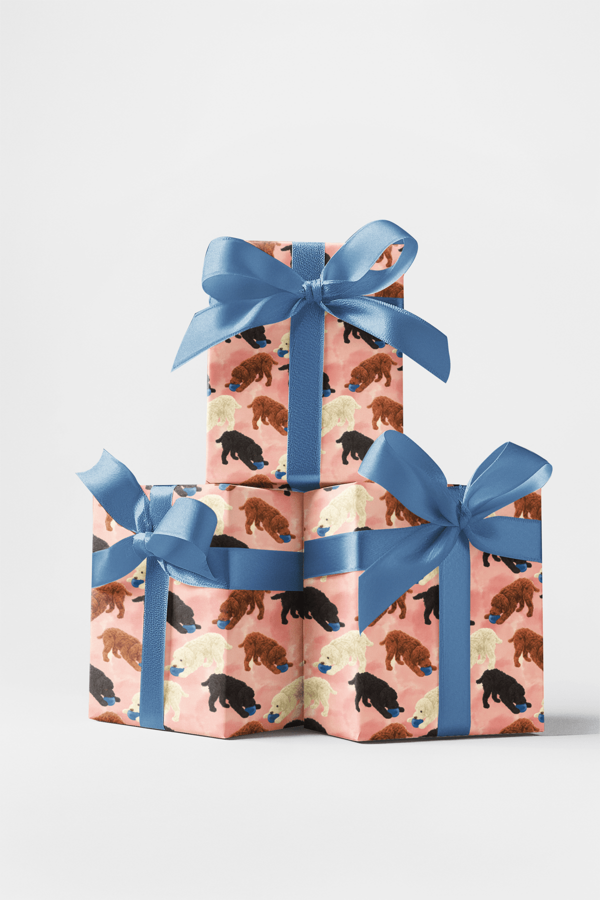 Curly Pup Games Wrapping Paper
