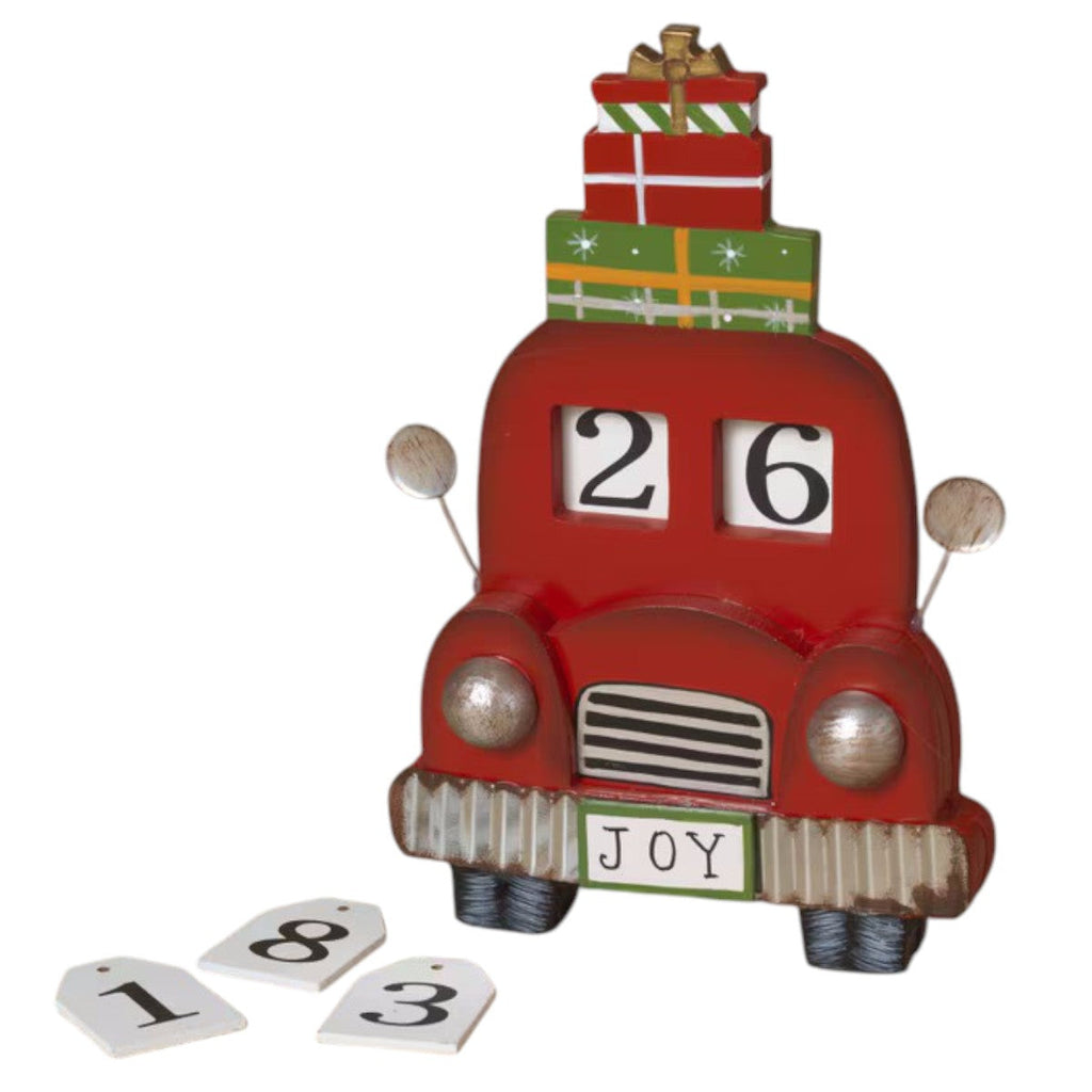 Joyful Holiday Truck Countdown Calendar