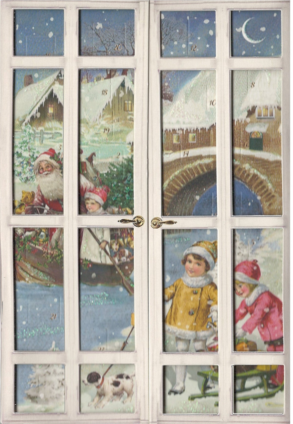 Advent Greeting Card – Enchanted Winter Wonderland