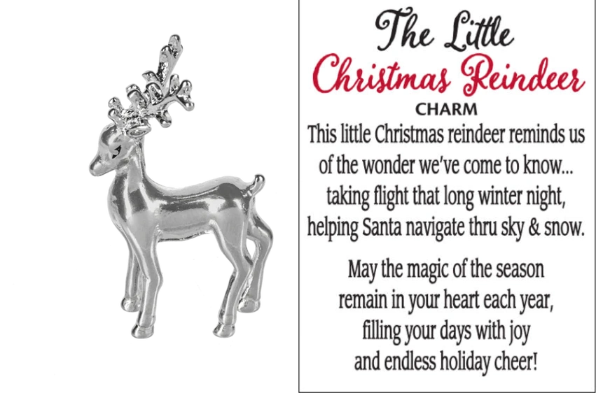 The Little Christmas Reindeer Charm