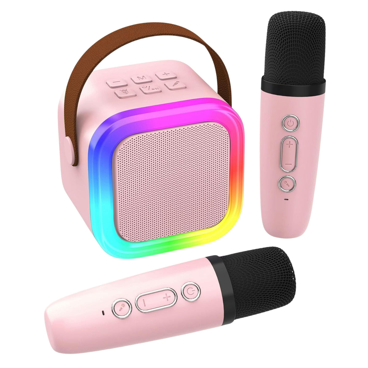 Portable Karaoke Machine with Wireless Microphone