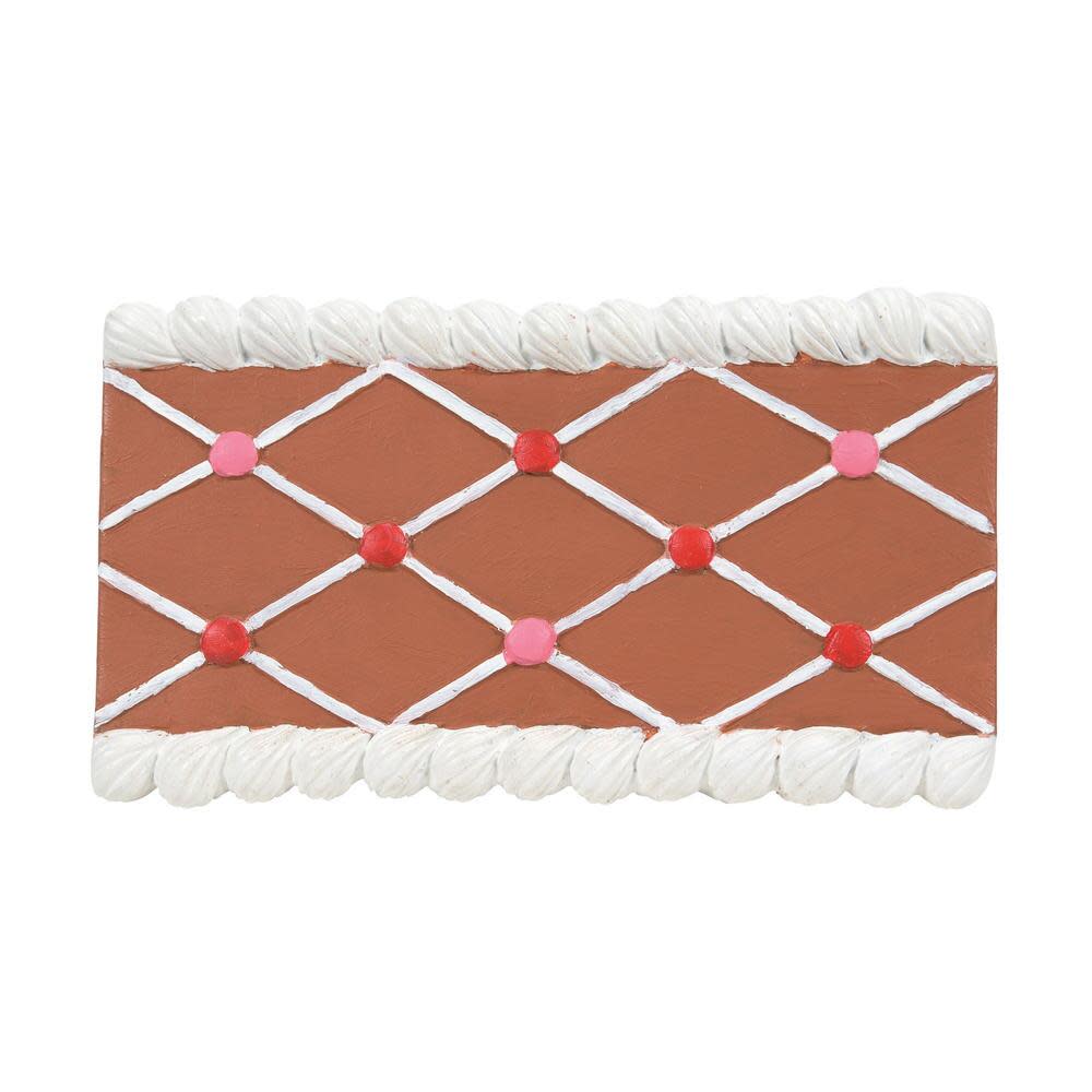 Village Gingerbread Road - Curved - Set of 2