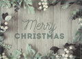 Farm House Boxed Cards – Merry Christmas Greenery