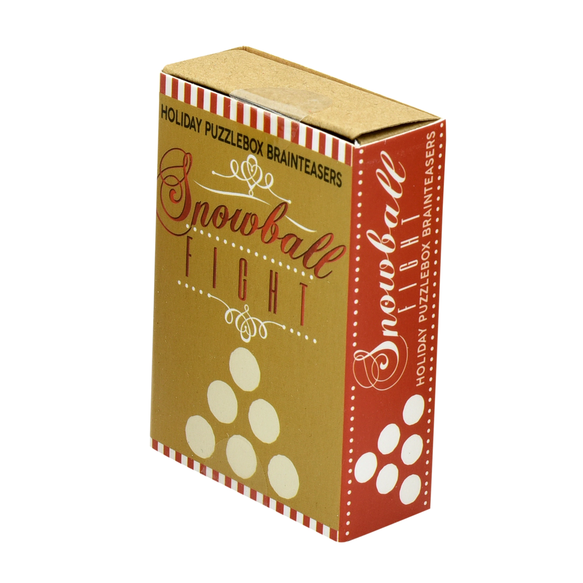 Holiday Puzzlebox Brainteaser - Snowball Fight